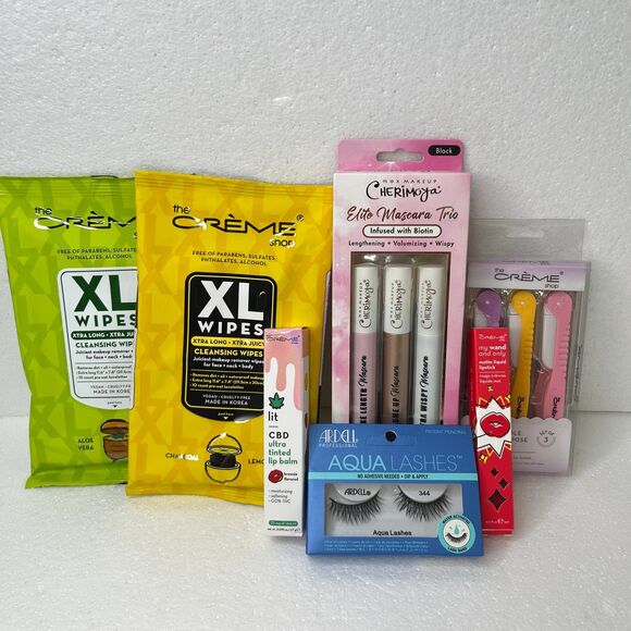 Cosmetic Bundle Make Up Lips Eye Lashes Mascara #661 - Picture 1 of 6